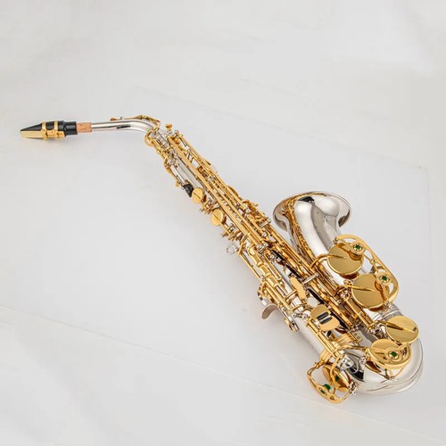 JAS-1100 New Arrival Alto Eb Tune Saxophone Brass Musical Instrument - Picture 6 of 20