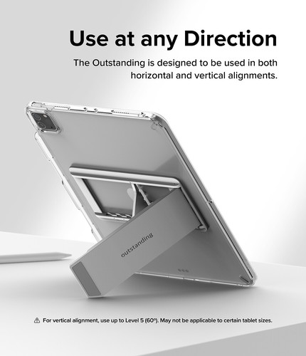 Ringke Support Tablette Exceptionnel Béquille Multi Angles Adhésif pour Tablettes iPad - Photo 13 sur 51