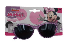 Nwt Disney Jr. Minnie Mouse Sunglasses - Purple With Pokadots