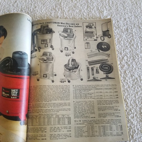 Vintage Sears Craftsman 1985-1986 Power and Hand Tools Catalog, 175 pages - Picture 4 of 5