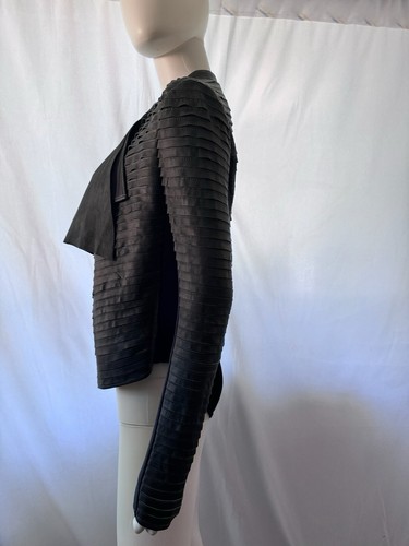 NWT $348 Marciano Women's Shayna Moto Jacket  Leather  Black Size XS - Picture 13 of 15