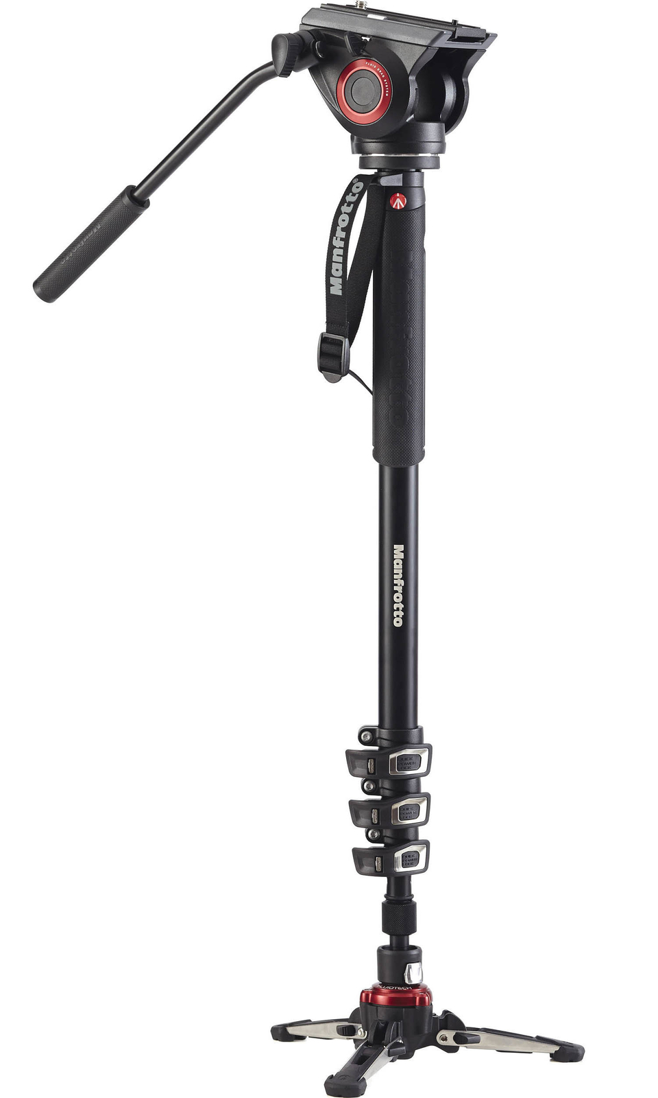 Алюминиевый видеомонопод Manfrotto Xpro с видеоголовкой серии 500