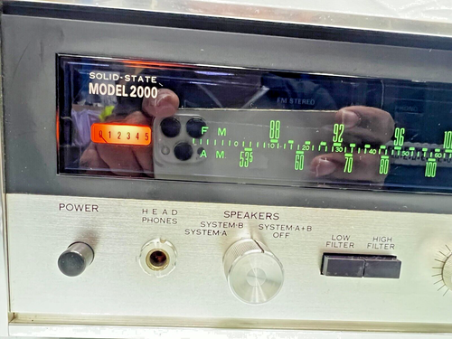 Vintage Sansui 2000. AM/FM Stereo Receiver, 1967 - Tested & Works - Picture 6 of 13