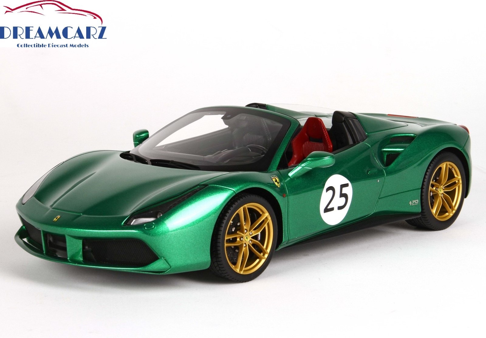 BBR Ferrari 488 Spider 2017 1/18 P18120GR - Deluxe w Case - Very Lmtd 22 pcs BBR Ferrari 488 Spider 2017 1/18 P18120GR - Deluxe w Case - Very Lmtd 22 pcs