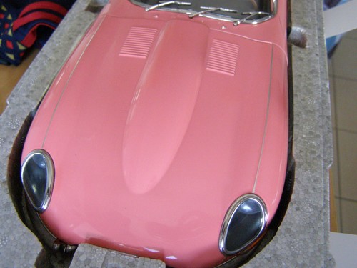 JAGUAR E-TYPE ROSE Cabriolet 1/12 NOREV pas Solido GT Spirit Kyosho Minichamps - Imagen 2 de 9