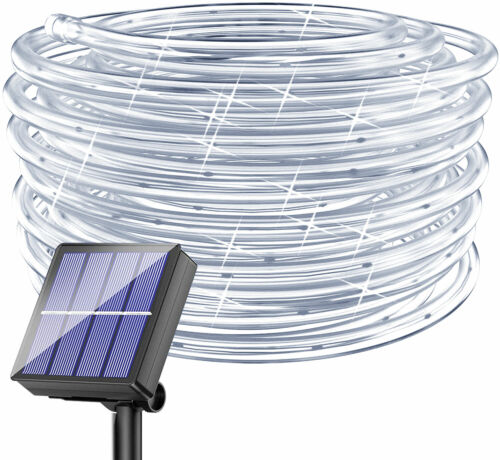 LED Solar String Fairy Lights Rope Strips for Outdoor Garden Patio Pool Camping - Picture 21 of 39