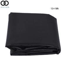 13x18 FT HDPE Pond Liners 20 Mil UV Resistant Preformed Fish Liner Easy Cutting