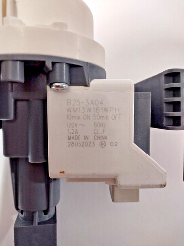 W10876600 Washer Drain Pump B25-3A04 Replaces W10727777 - Picture 6 of 7