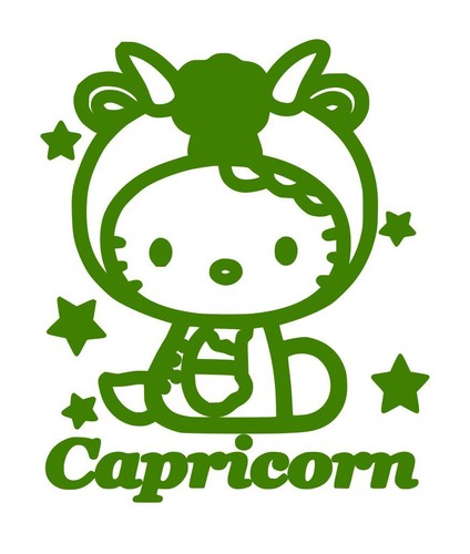 Hello Kitty,Zodiacs,Aries,Leo,Virgo,Libra,Pisces,Scorpio,and more,Vinyl Decals - Picture 95 of 121