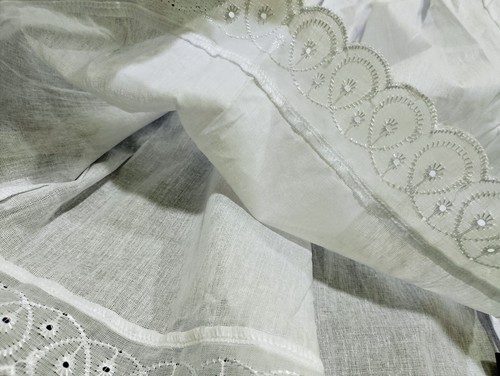 Women's 100% cotton Underskirt Halfslip Petticoat Lace trim Slit Skirt UK 6-18 - Picture 14 of 63