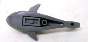 LEGO City Shark Minifigure Dark Bluish Gray  7738 60014 7739 4642 8897 60011