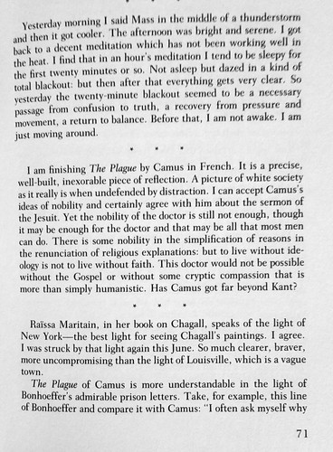 1988 THOMAS MERTON "A Vow of Conversation - Journals 1964-1965" STATED FIRST ED. - Picture 5 of 6