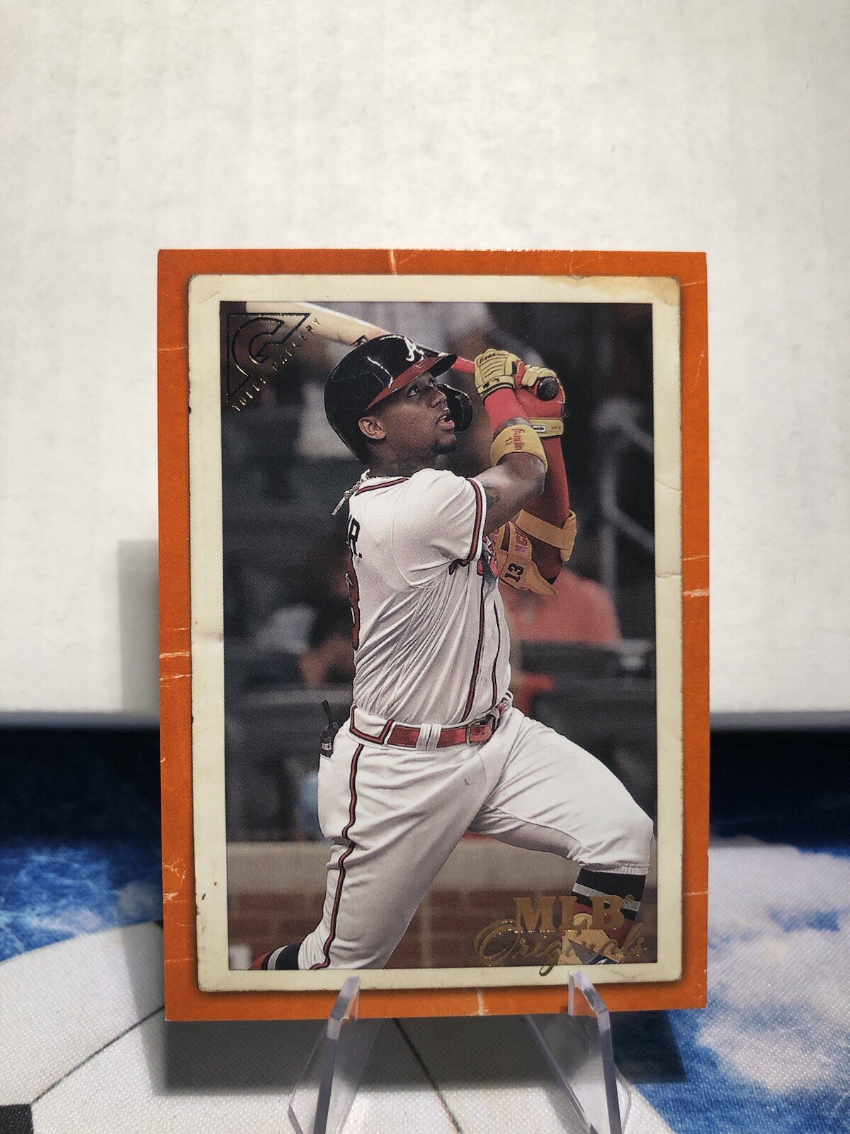 2021 Topps Gallery MLB Orignals Ronald Acuna Jr. Orange /25 #MO-19