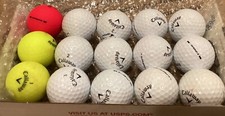 15 Used 3A/4A/5A Callaway Superhot Golf Balls Free Shipping 