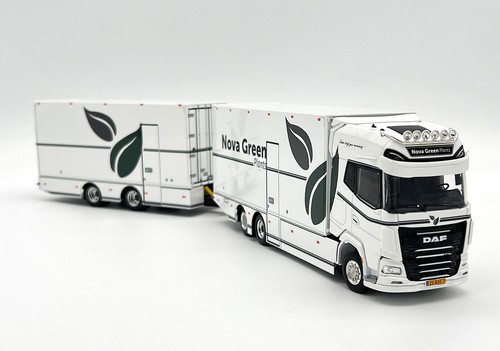 DAF XG+ riged reefer truck 6x2 combi "Nova Green Plants BV" WSI truck models - Picture 2 of 6