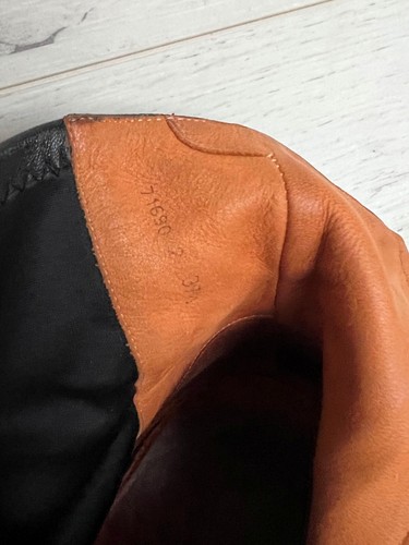 CHIE MIHARA ZIPPER BLOCK LEATHER ANKLE BOOTS WOMEN’S US7.5 EU37.5 UK4.5 - Picture 10 of 13