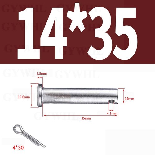 Steckbolzen Bolzen Federstecker Splintbolzen Bolzen Sicherungsbolzen M3 M4 - M20 - Bild 125 von 171