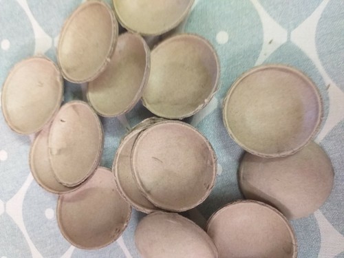 BULK BUY DOLL CARDBOARD HEAD DOMES SIZE 35mm Quantity 50 - Picture 2 of 2