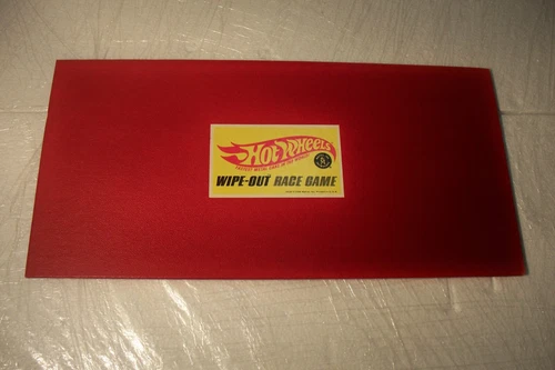 Vintage 1968 Hot Wheels Wipe-Out Race Game Replacement Part GAME BOARD Only