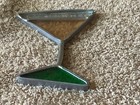VINTAGE BROWN,WHITE,GREEN GLASS MARTINI SUN CATCHER