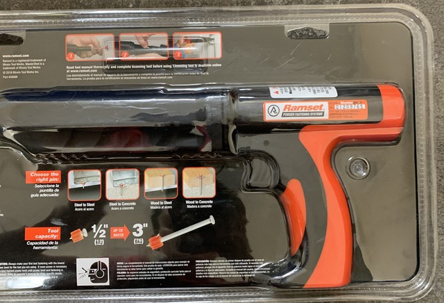 Ramset 40088 MasterShot 0.22 Caliber Powder Actuated Tool for sale online