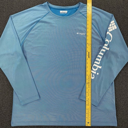 Columbia Herren PFG Terminal Deflector Longsleeve Größe XL Blau Omni-Shade - Bild 5 von 7