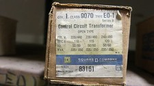 Square D 83161 Control Transformer .050 KVA 1 Phase - T672  NEW-B