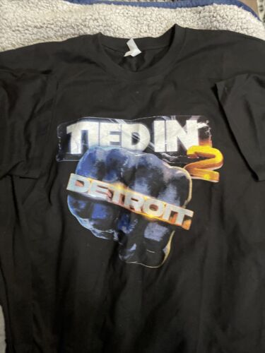 Tied In Detroit Tshirt 2xl - Picture 1 of 4