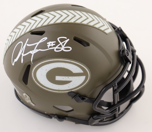 ANTONIO FREEMAN AUTOGRAPHED GREEN BAY PACKERS STS MINI HELMET PSA COA - Picture 1 of 3