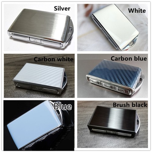 Car Silver Black Blue Zinc Alloy Replace Key Fob Cover Shell for Polestar 1 2 - Bild 7 von 12