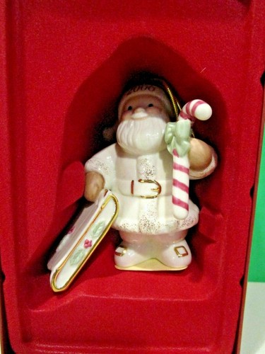 Lenox 2006 Annual SANTA Ornament -- -- Santa's Sledding Holiday -- -- NEU in OVP - Bild 3 von 7
