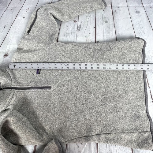 Patagonia Better Sweater Damen Small Heather Gray 1/4 Zip Fleecepullover 25616 - Bild 12 von 13