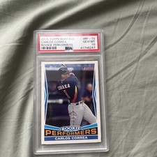 2015 Topps Heritage Rookie Performers Carlos Correa Card #RP-15 Astros