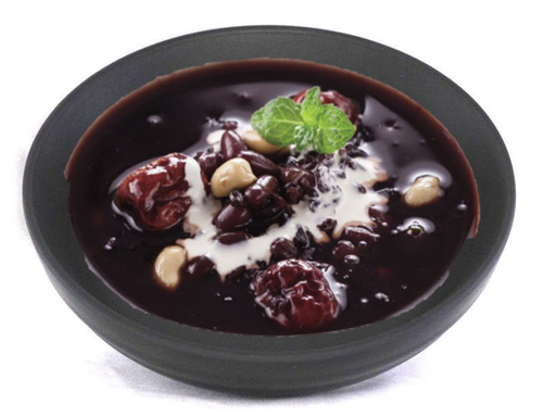 Ciotola rotonda in melamina zuppa di riso dessert snack insalatiere diametro 4-7/8" (9 oz) Nero - Foto 7 di 13