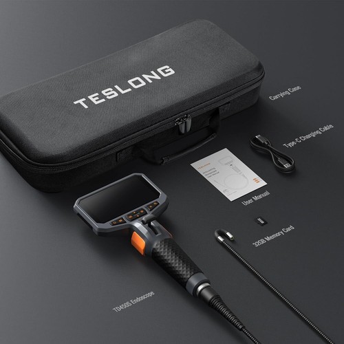 Two-Way Articulated Industrial Borescope Inspection Camera Single / Dual Lens - Picture 15 of 25