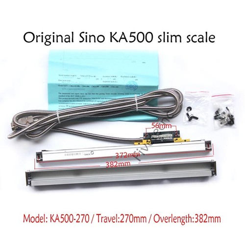 Sensor de escala lineal Sino KA500 70 120 170 220 270 320 370 420 470 mm 5um 0,005 mm - Imagen 11 de 12
