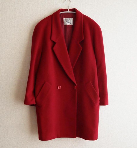 Burberrys Cashmere Blend Double Breasted Chesterfield Coat