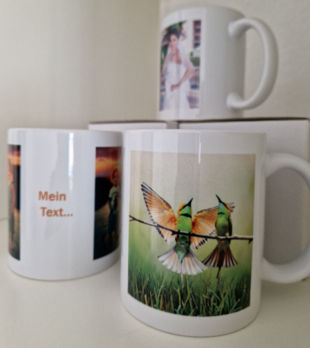 Fototasse Tasse personalisieren mit individuellem Foto, Text, inkl Geschenkbox - Bild 6 von 7