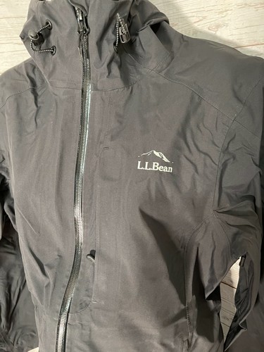 L.L. Bean TEK O2 Women’s Windbreaker Jacket Black Size S Small - Picture 5 of 7