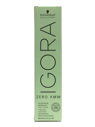 Schwarzkopf IGORA ZERO AMM No Ammonia Permanent Hair Color, 2 oz (CHOOSE COLOR) - Picture 38 of 90