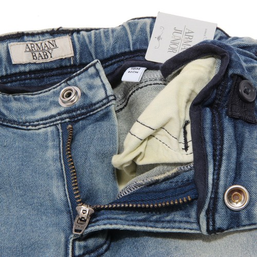 7409U jeans bimba ARMANI BABY denim pant trouser kid - Picture 3 of 4