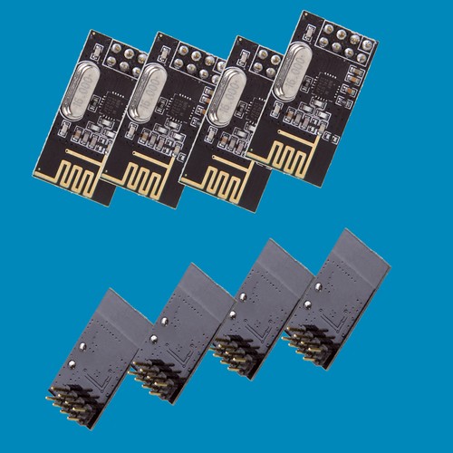 4pcs NRF24L01+ 2.4GHz Antenna Wireless Transceiver Module for Arduino New - Picture 2 of 6