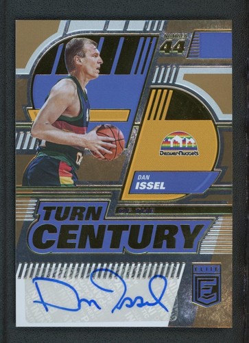 2022-23 DAN ISSEL 01/10 AUTO PANINI DONRUSS ELITE TURN OF THE CENTURY AUTOGRAPHS - Afbeelding 1 van 2