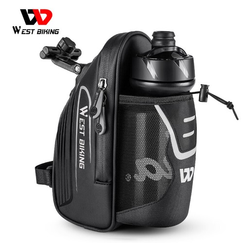 WEST BIKING Bicycle Saddle Bag Waterproof MTB Road Bike Cycling Seat Tail Bag - Picture 69 of 117
