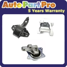 For Pontiac G6 Saturn Aura 2.4L Engine Motor & Auto Transmission Mount Set 3PCS