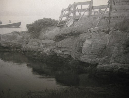 Cabaña de pesca vintage Harvey Falk Lauderdale Lake FLORIDA pictorialista FOTO - Imagen 6 de 11