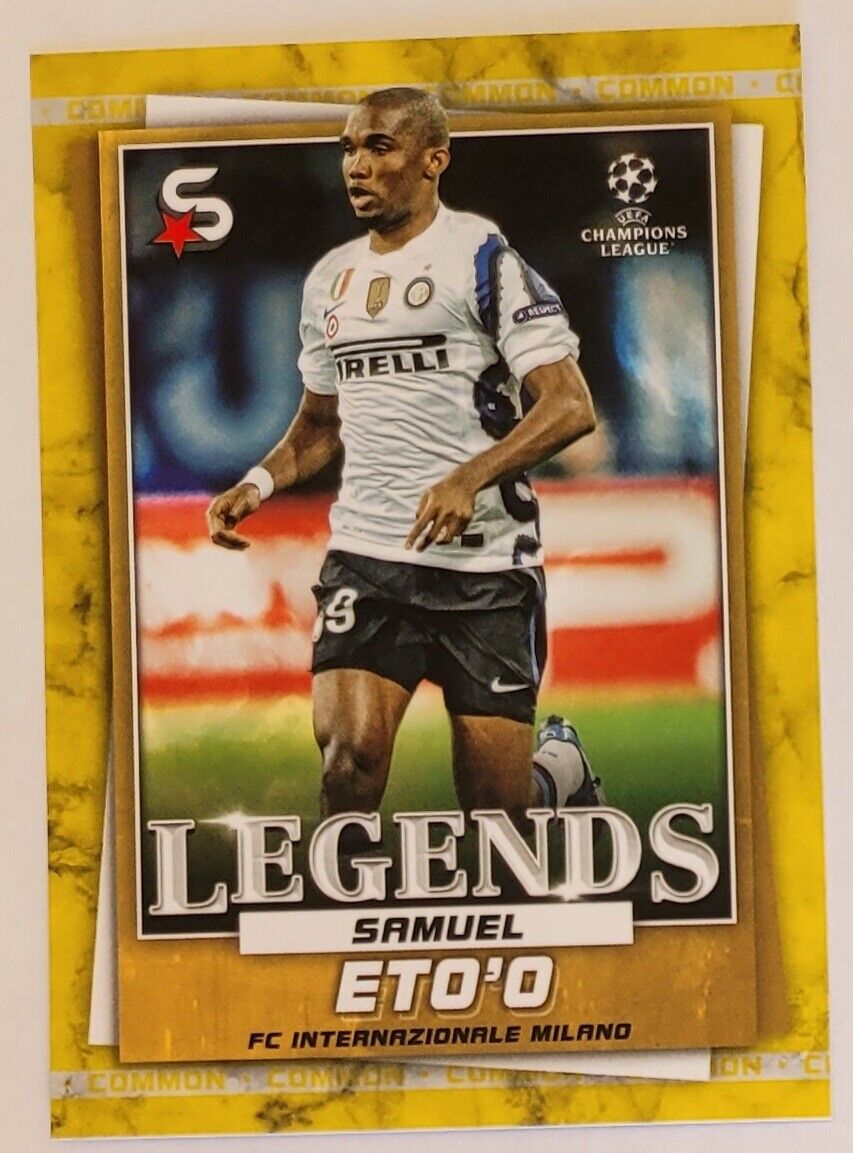 TOPPS UEFA CL SUPERSTARS 2022/23 CORE SET (Yellow Variation) 1-200 Choice - Picture 125 of 125