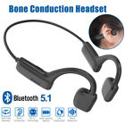 Bone Conduction Headphones Bluetooth 5.1 Wireless Earbuds Outdoor Sport Headset