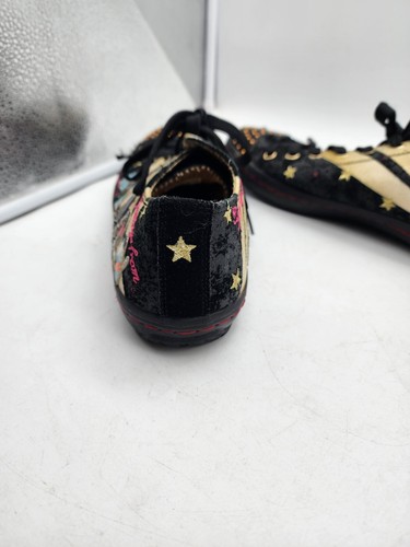 Kitson LA City Of The Stars Lace Up Sneakers Athletic Shoes~Leather Upper~9.5 - Picture 5 of 10