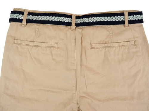 The Children's Place Boy's Belted Chino Shorts Size 16 New - Picture 8 of 9